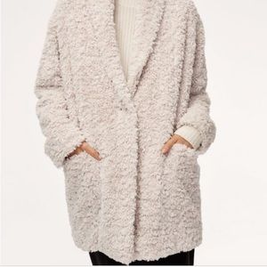 BLACK Wilfred Teddy Coat